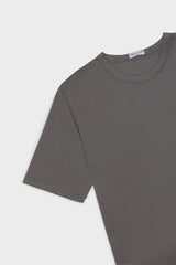 T-SHIRT, ROUND NECK. 100% COTTON, SHORT SLEEVE, GREY