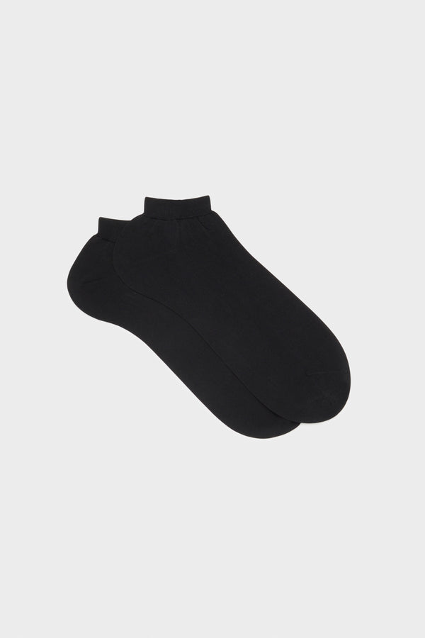 SOCKS VITO, PEDS 100% COTTON, BLACK.