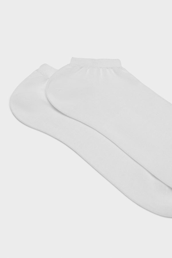 SOCKS VITO, PEDS 100% COTTON, WHITE.